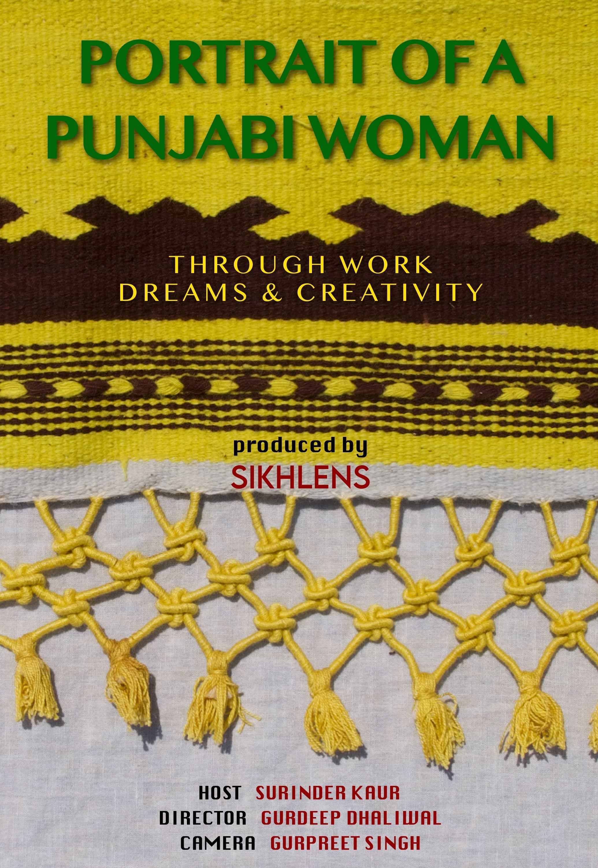 Portrait of a Punjabi Woman.